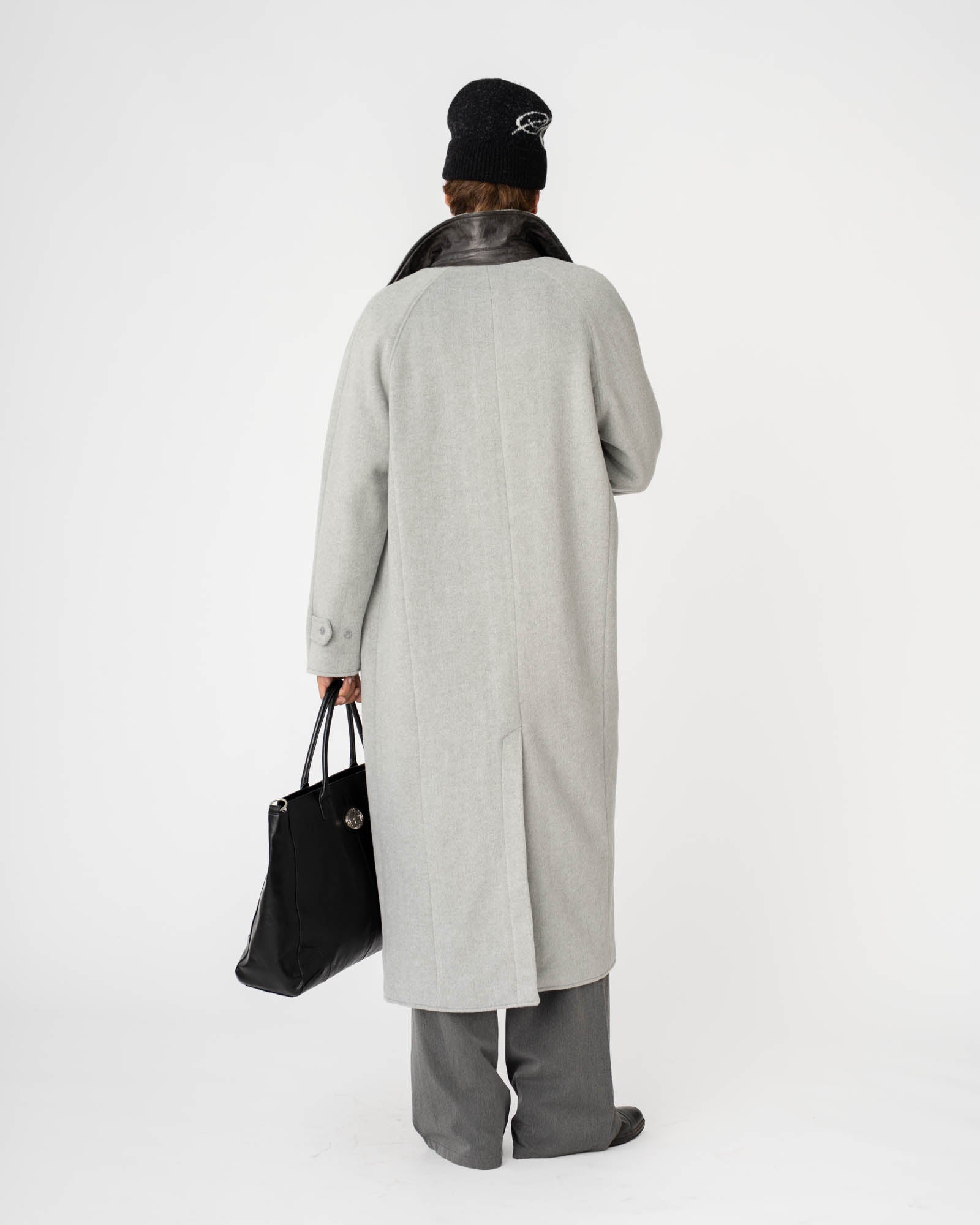 Raglan Coat Light Grey