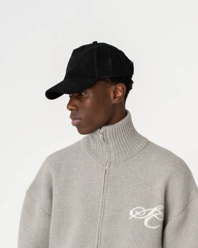 SC Suede Cap Black