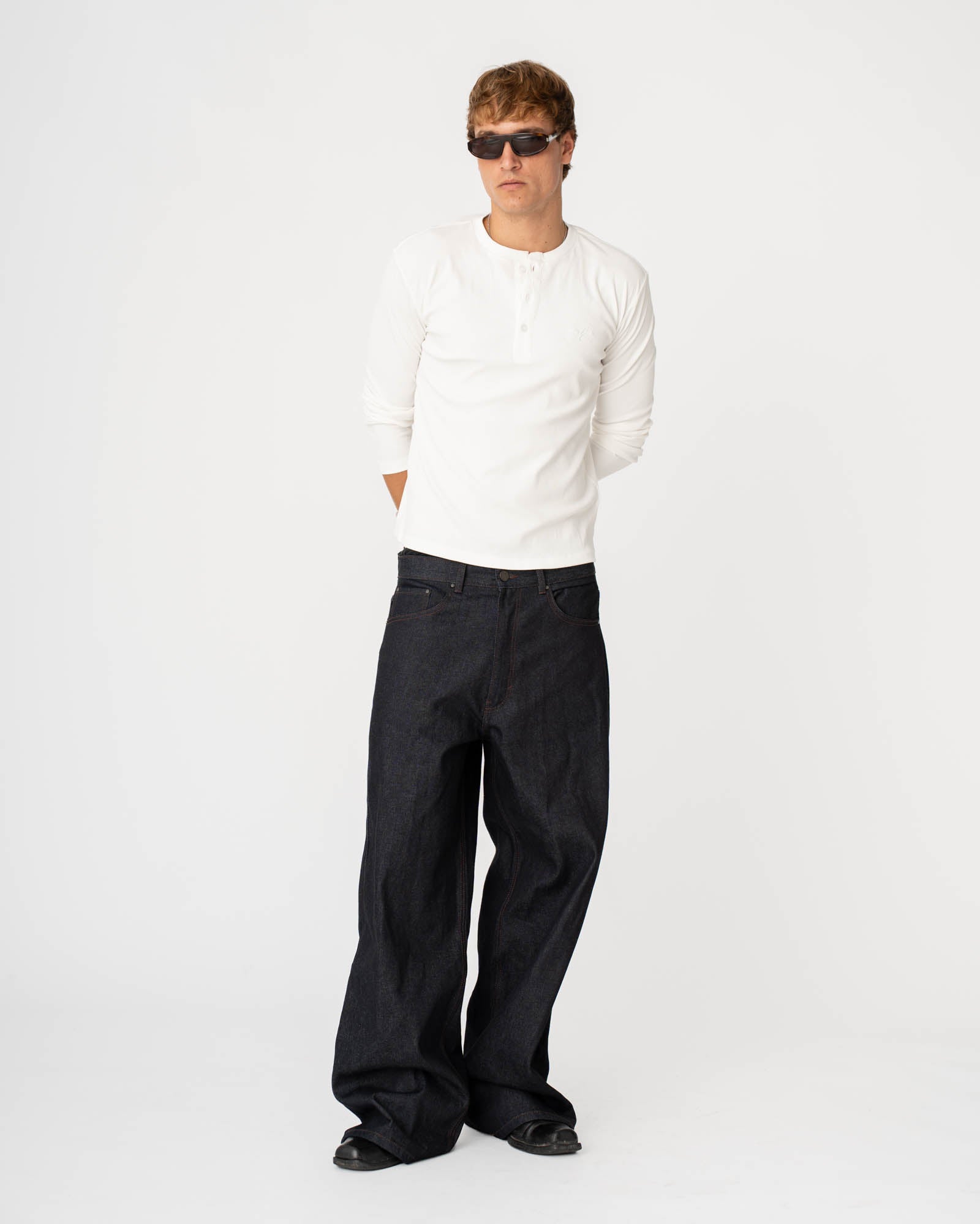 Raw Selvedge Denim Jeans Darkwash