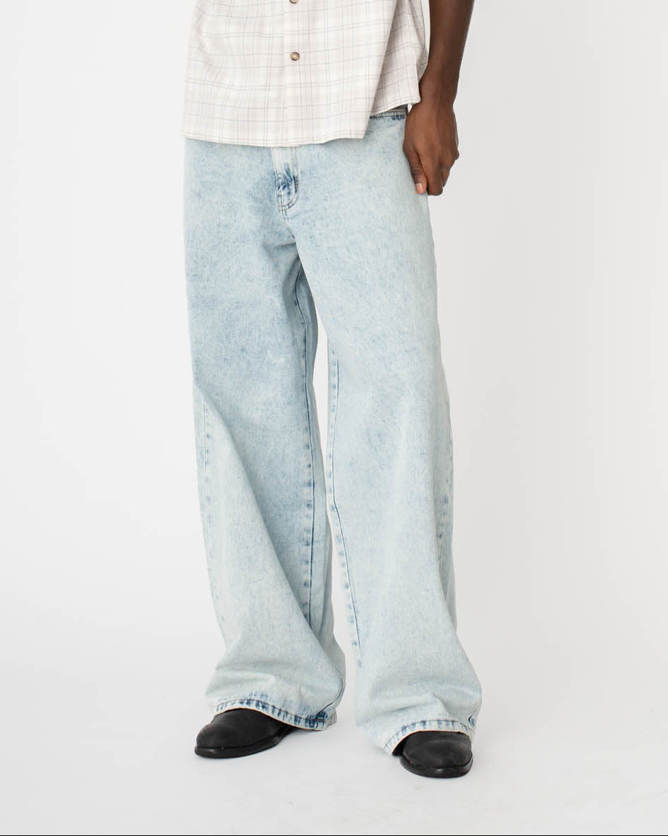 Extra baggy Denim Jeans Light blue