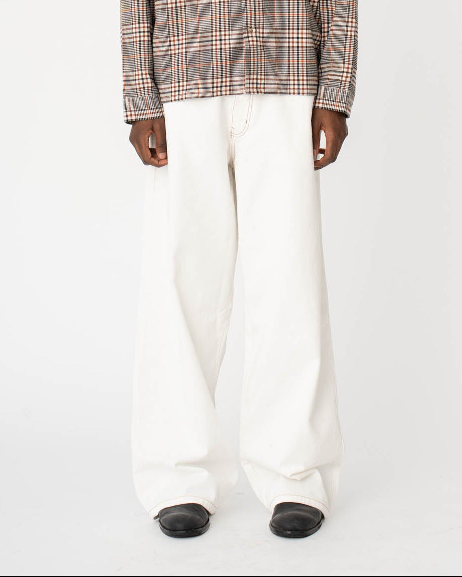 Extra baggy Denim Jeans White