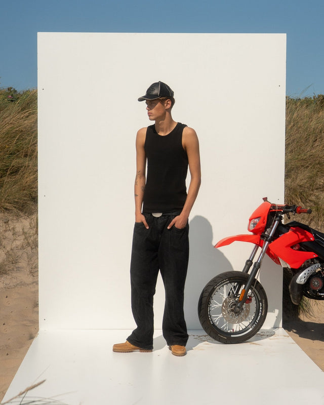 Baggy Denim Jeans Black | Skagen - clothing.dk