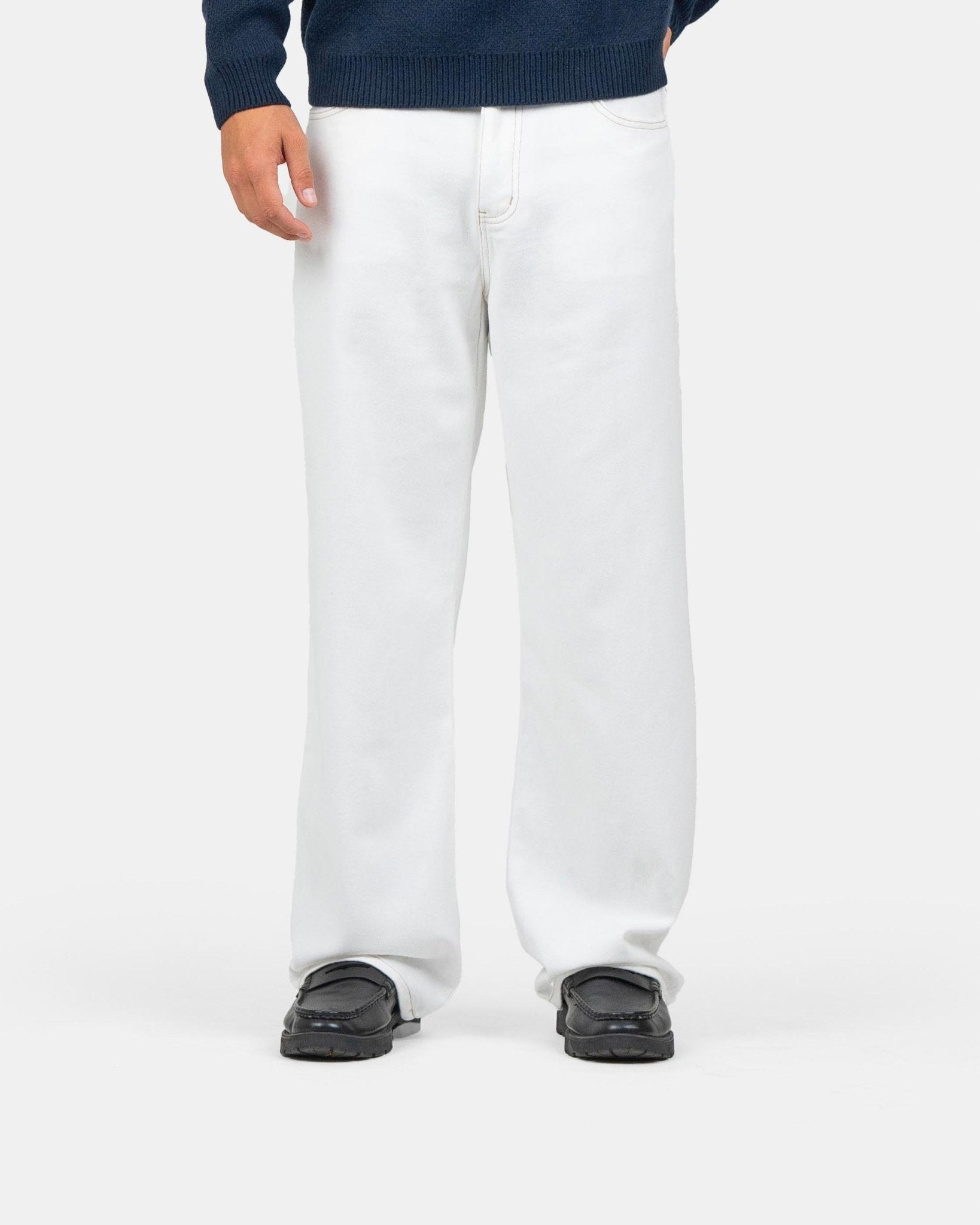 Baggy Denim Jeans White | Skagen - clothing.dk