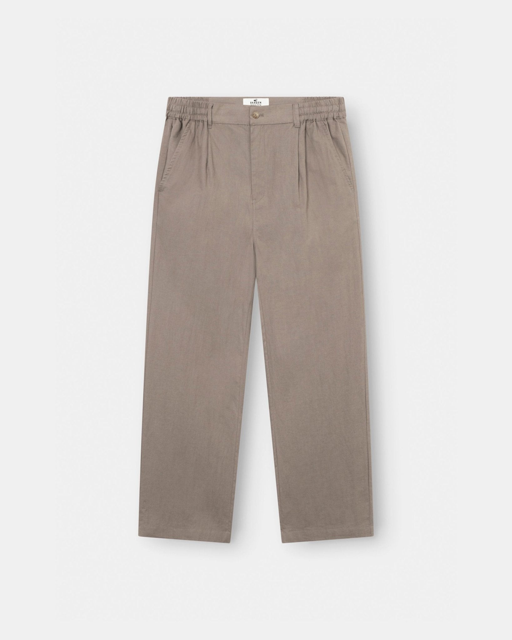 Baggy Hørbukser Mokka | Skagen - clothing.dk