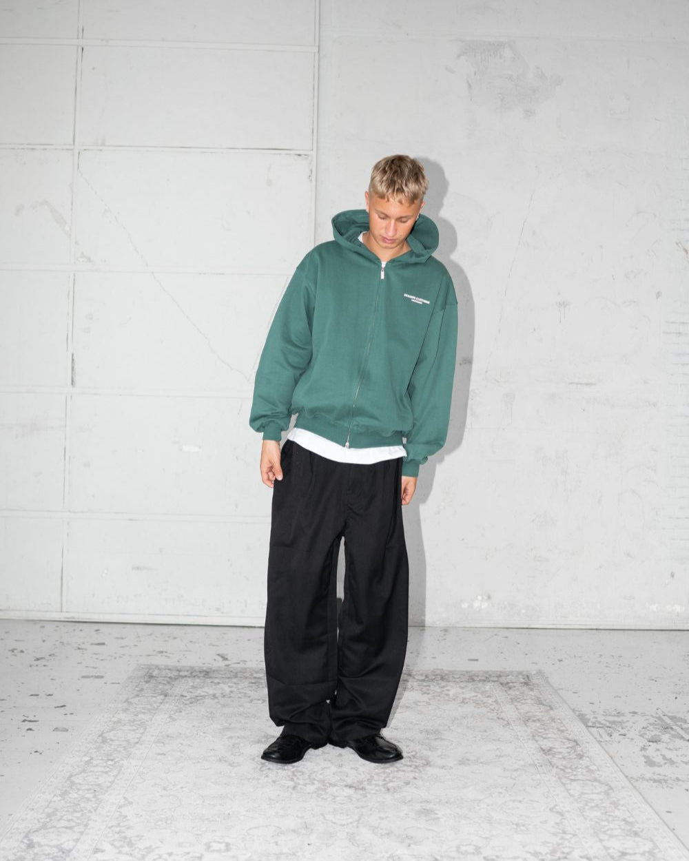 Baggy Hørbukser Sort | Skagen - clothing.dk