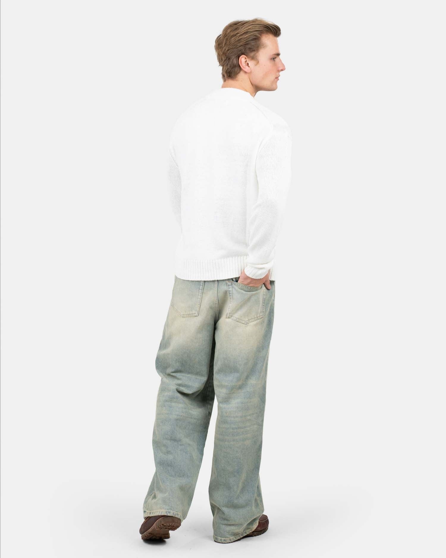 Cardigan With Pockets Hvid | Skagen - clothing.dk