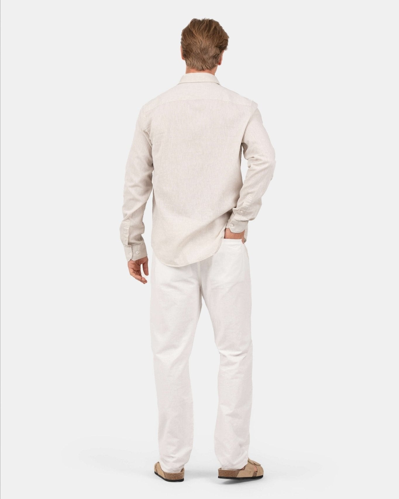 Hørbukser Hvid | Skagen - clothing.dk