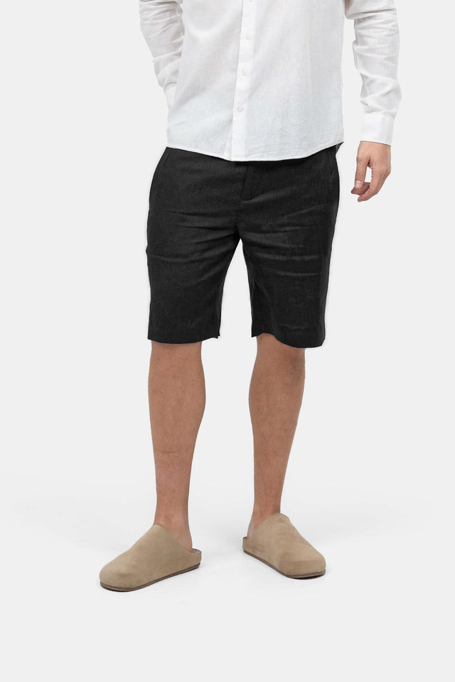 Hørshorts Sort |  Skagen-clothing.dk