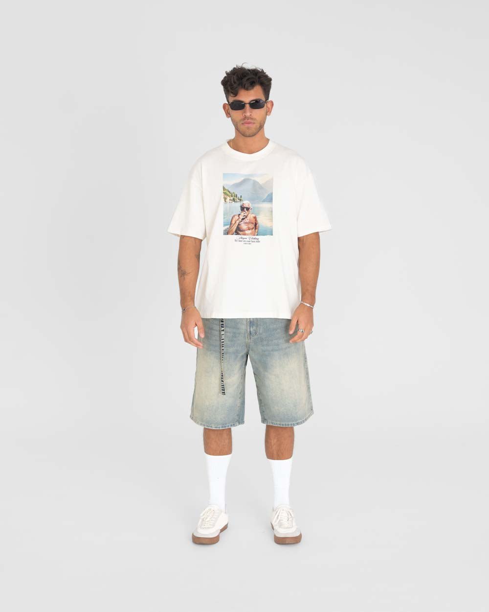 Jorts Light Blue Vintage Wash | Skagen - clothing.dk