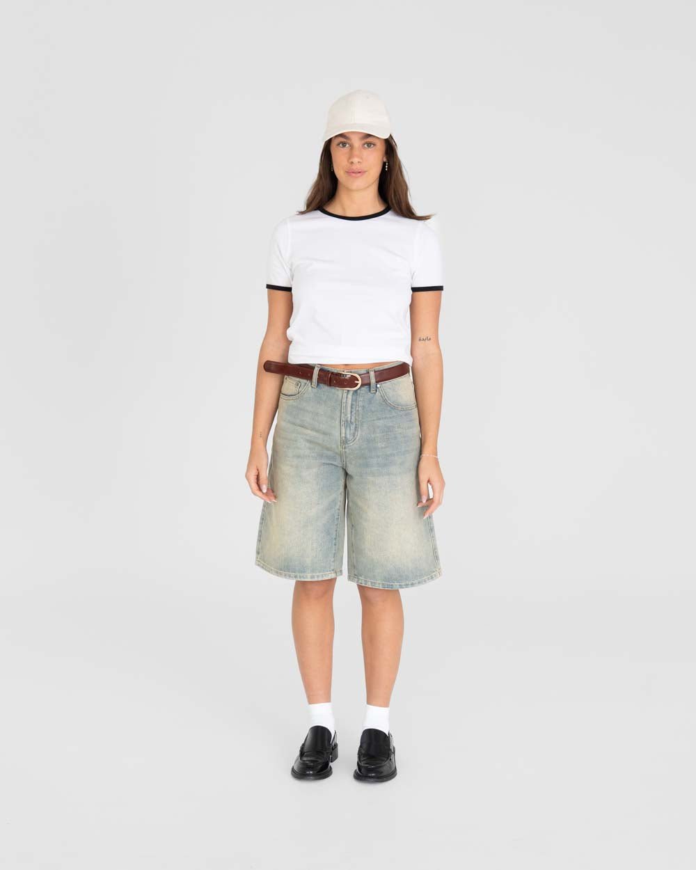 Jorts Light Blue Vintage Wash | Skagen - clothing.dk