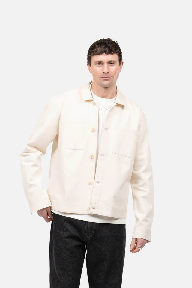 Linen Look Overshirt |  Skagen-clothing.dk