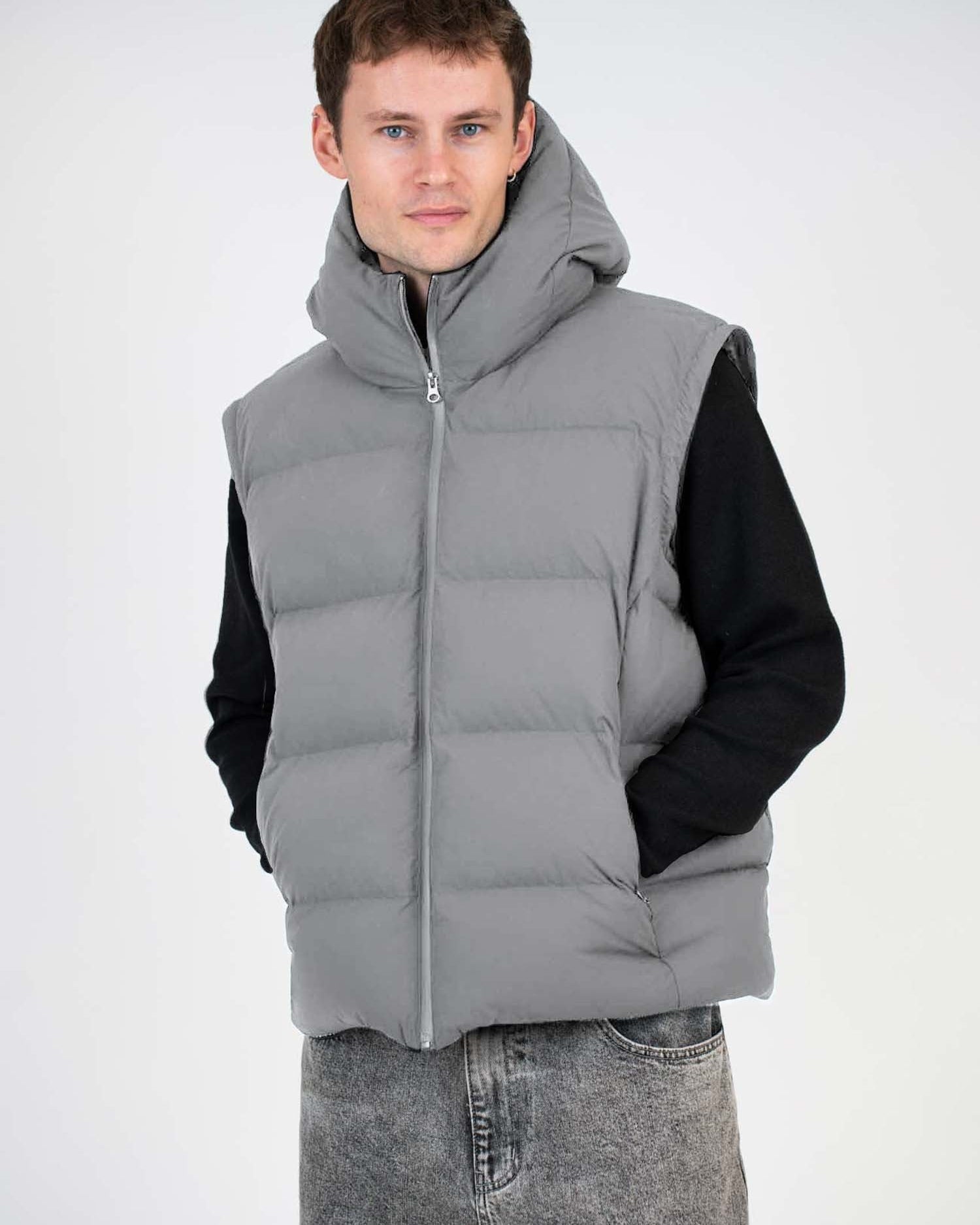 Puffer Jacket Grå | Skagen - clothing.dk