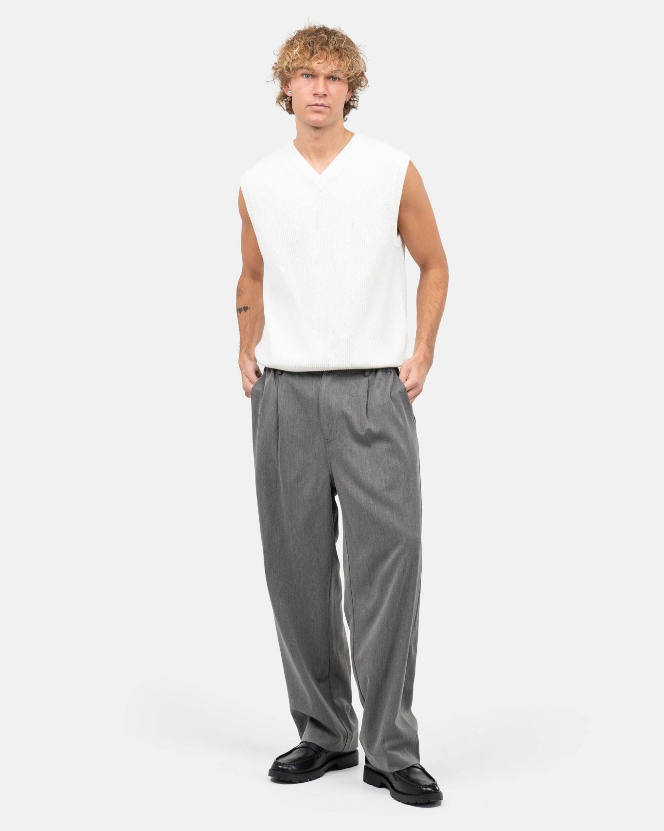 Strikvest Hvid | Skagen - clothing.dk