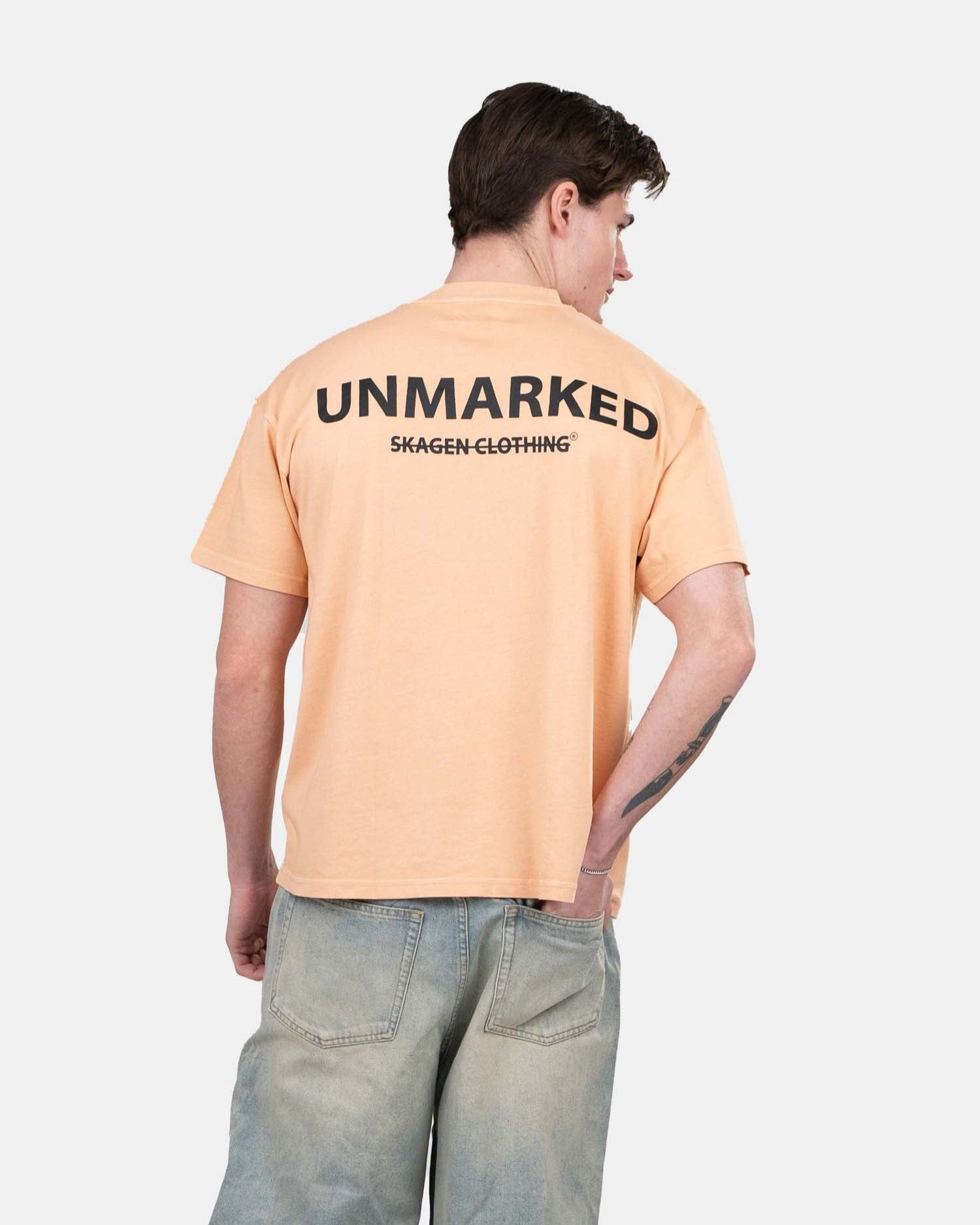UNMARKED T-shirt Peach | Skagen - clothing.dk