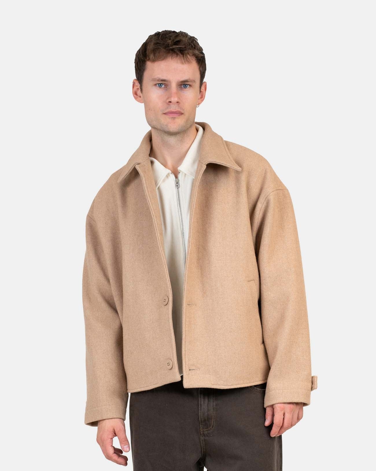 Wool Look Jacket | Skagen - clothing.dk